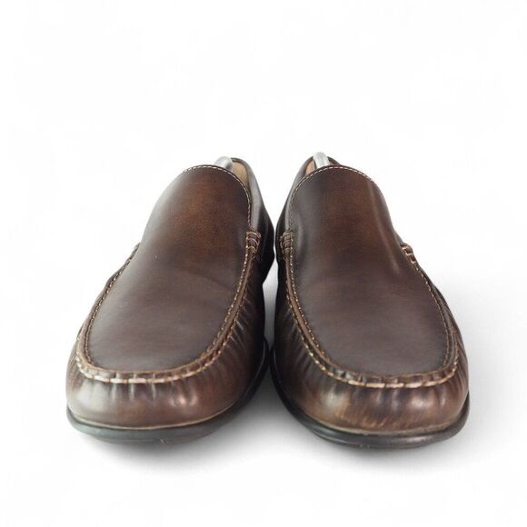 ECCO Classic Moc 2.0 Leather Slip-on Loafers Coffee Brown 55975 Men's 12-12.5/46 - Picture 3 of 13